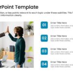 4 Steps Achievements List PPT Template & Google Slides Theme