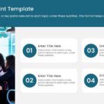 4 Steps Key Points List PPT Template & Google Slides Theme