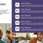 5 Steps Discussion List PPT Template & Google Slides Theme