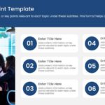 6 Steps Key Points List PPT Template & Google Slides Theme