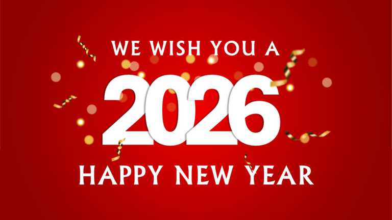 Animated 2026 New Year Presentation Template
