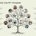 Heritage Family Tree PPT Template & Google Slides Theme