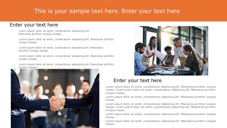 Bad PowerPoint Slide Example with Inconsistent Layout
