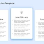 3 Clean Strategy Card Trio PPT Template & Google Slides Theme