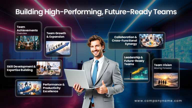 Animated Team Growth Strategy Presentation Template