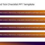 Animated Tick Checklist PPT Template & Google Slides Theme