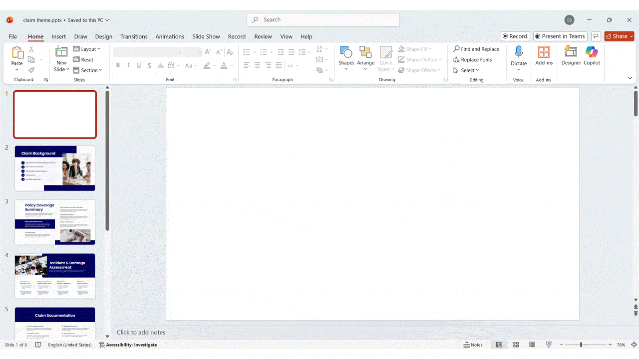 How To Merge PowerPoint Presentations  Method 3: Insert Object