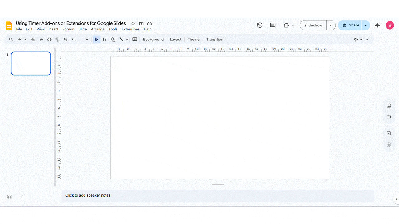 How to Add a Timer to Google Slides: Using Timer Add-ons or Extensions for Google Slides