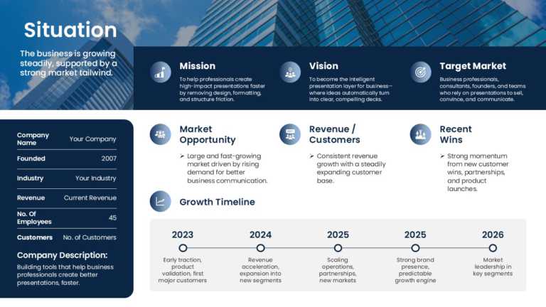 SRC Framework Business Growth PPT Template & Google Slides Theme