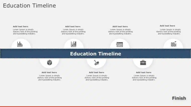 Present your timeline clearly with this template—get it now.