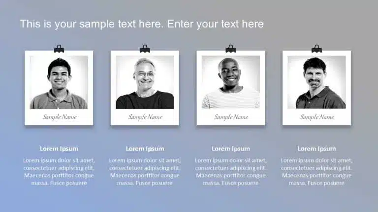 Add a trendy photo-style layout—get this template now.