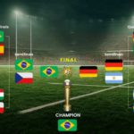 Knockout Tournament Bracket Google Slides And PPT Template Theme