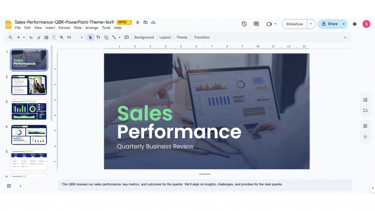 Method 2: How To Save Google Slides as PDF with Speaker Notes