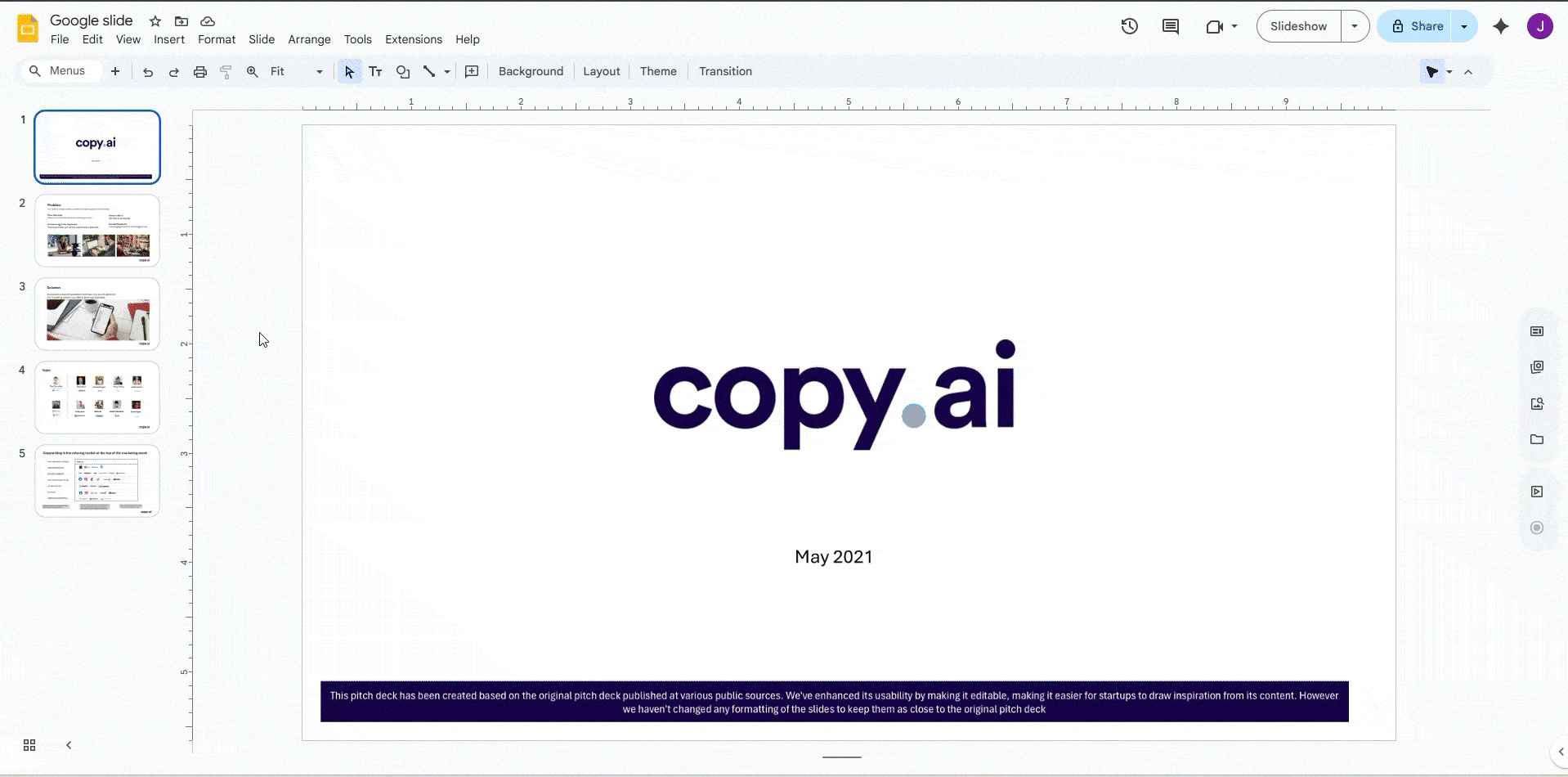 How To Duplicate A Slide in Google Slides on Windows/Mac: Method 3: Using Keyboard Shortcuts
