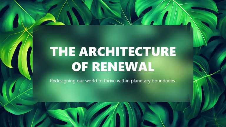 Animated Nature Themed Quote PowerPoint And Google Slides Template