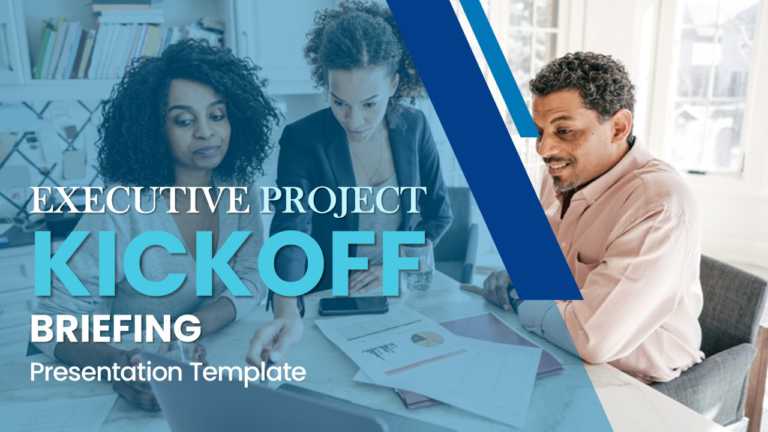 Executive Project Kickoff Briefing Presentation Template