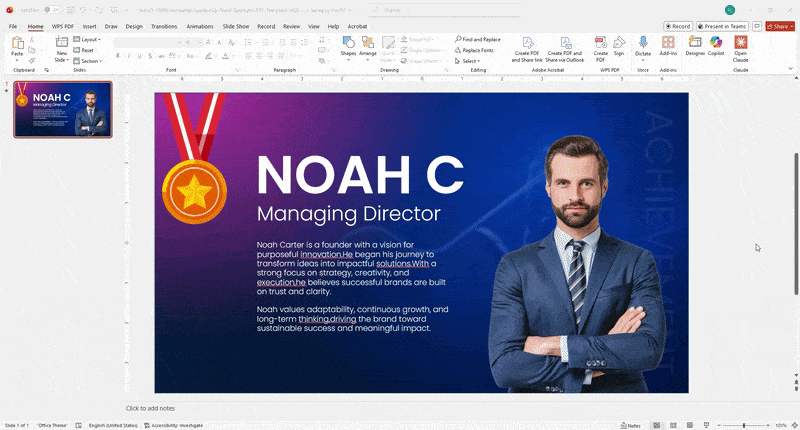 Here is How to Change Opacity in PowerPoint: For Images