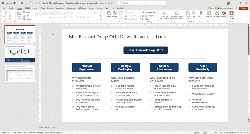 Here is How to Unhide Slides in PowerPoint on Windows: Method 3: Keyboard Shortcut