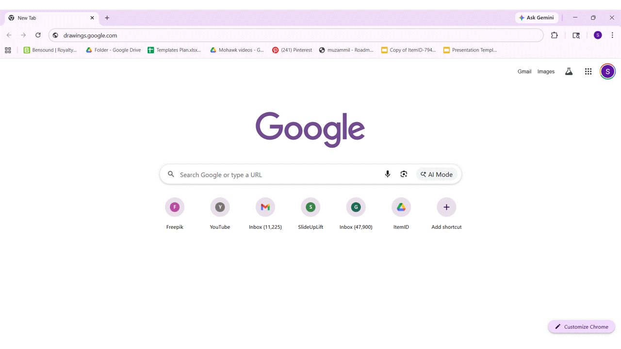 How to Curve Text in Google Slides: Method 2: Using Google Drawing