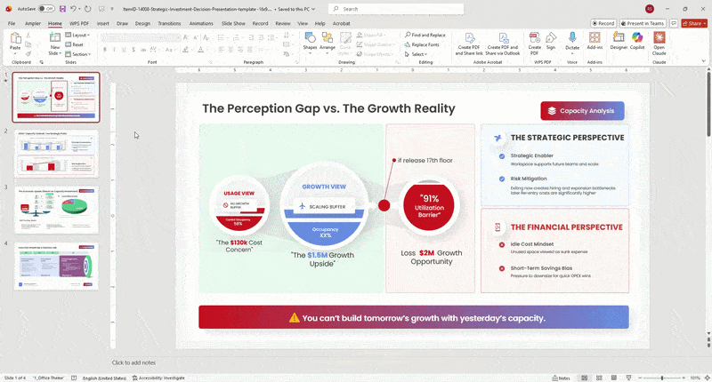 Here is How to Hide Slides in PowerPoint on Windows: Method 2: Slide Sorter View