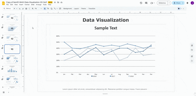 How to Unhide a Slide in Google Slides: Method 3: Using Grid View