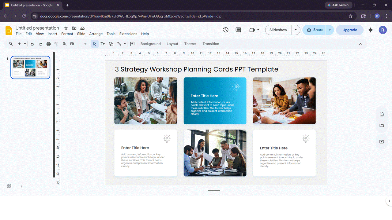 How to Lock the Aspect Ratio of an Image in Google Slides