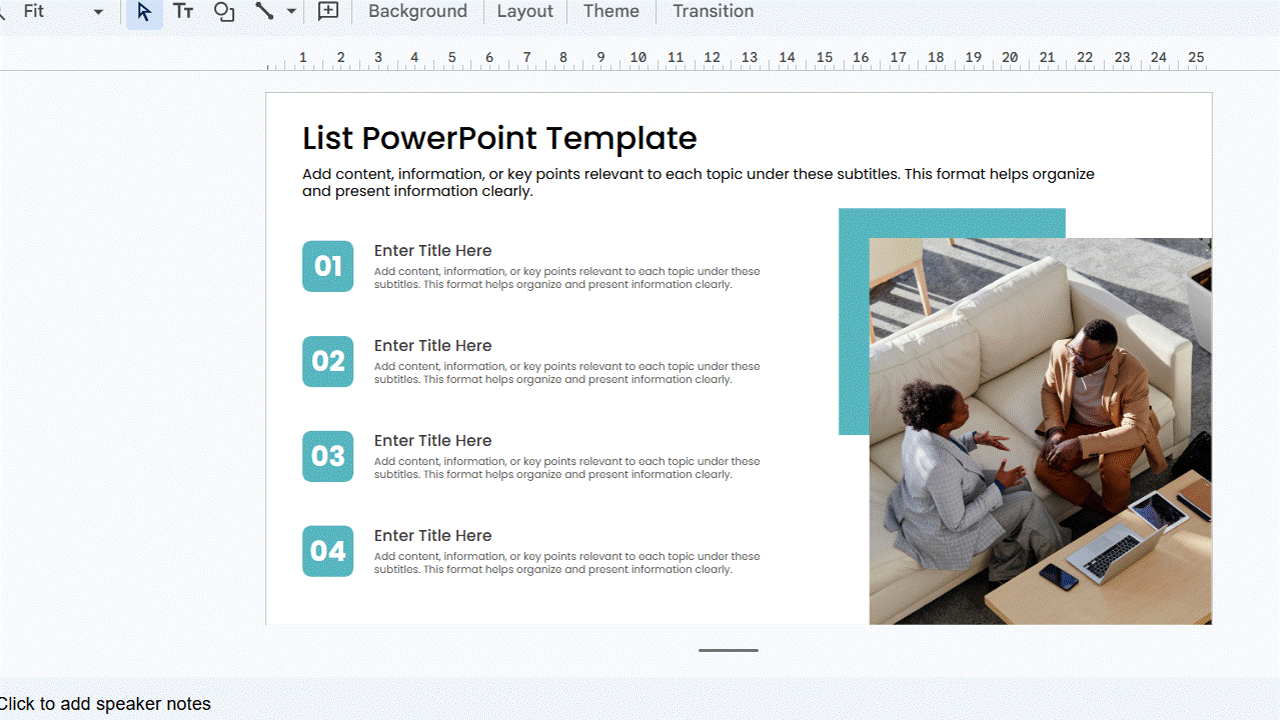 Here is How to ‘Lock’ an Image in Google Slides: Method 1: Theme Builder / Master Slides