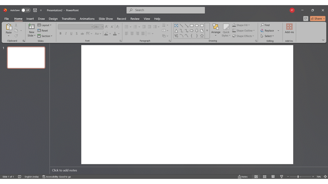 Method 4: Use PowerPoint’s Screen Recording to Capture a Clip