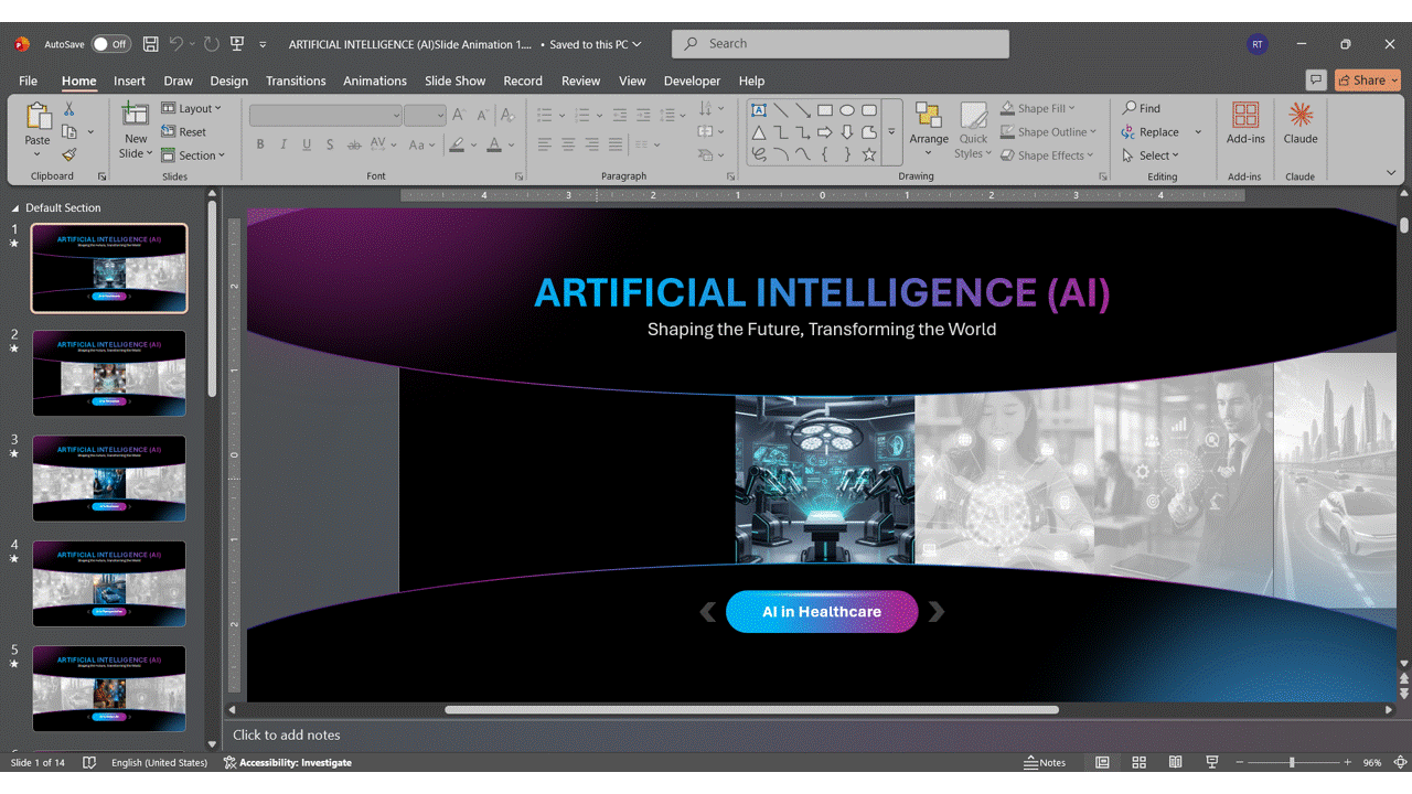 How to add a title slide to the end of your deck using VBA in PowerPoint