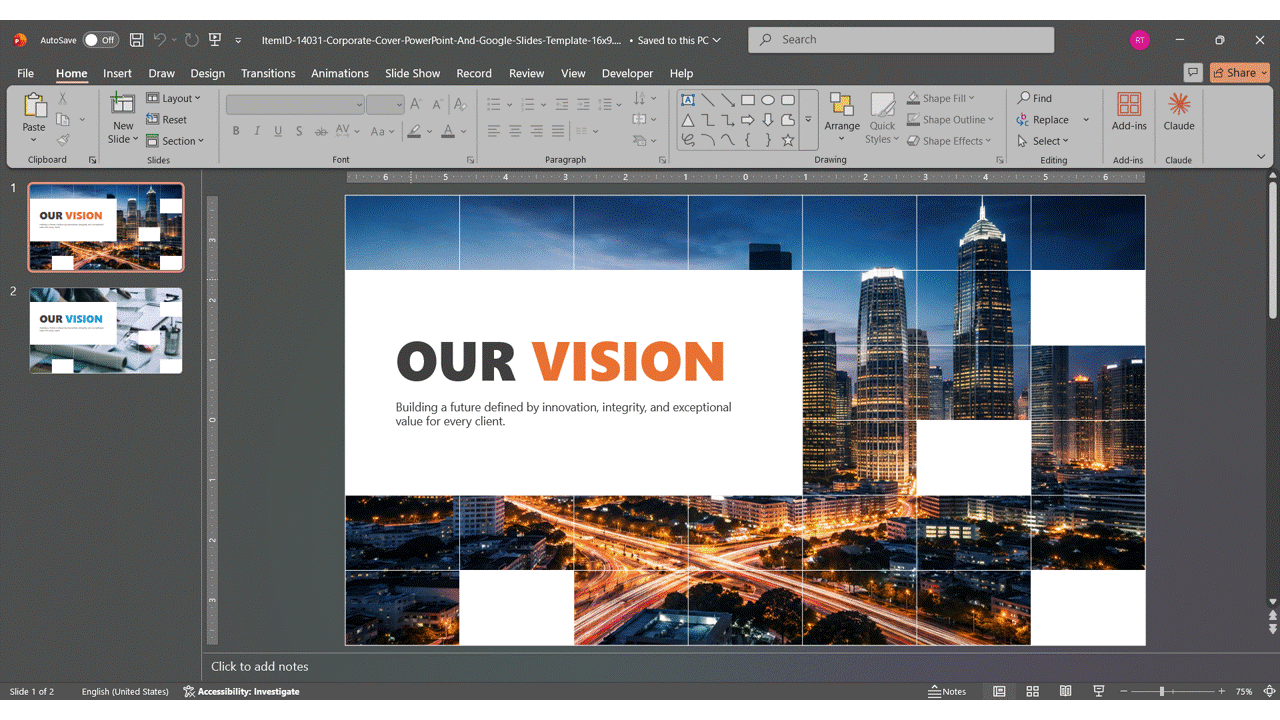 Find and replace text across the whole deck using VBA in PowerPoint