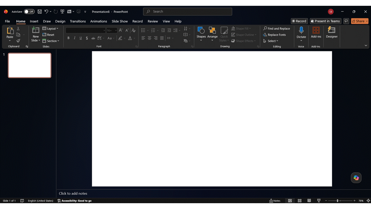 How To Make A Flowchart In PowerPoint: Method 2: Using Shapes