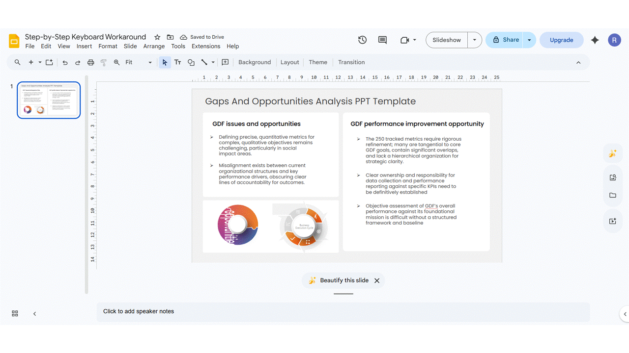How to Apply a Hanging Indent to Bullet Points in Google Slides