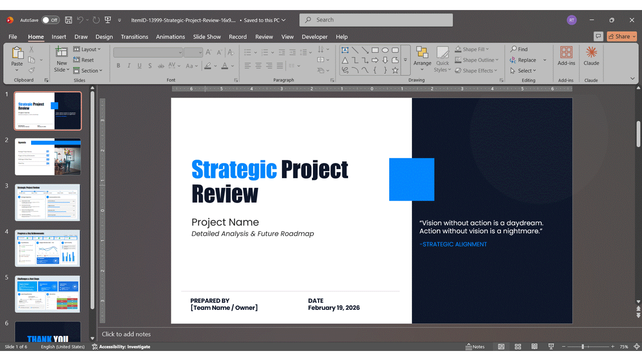 Here is how to save the deck as a PDF using VBA in PowerPoint