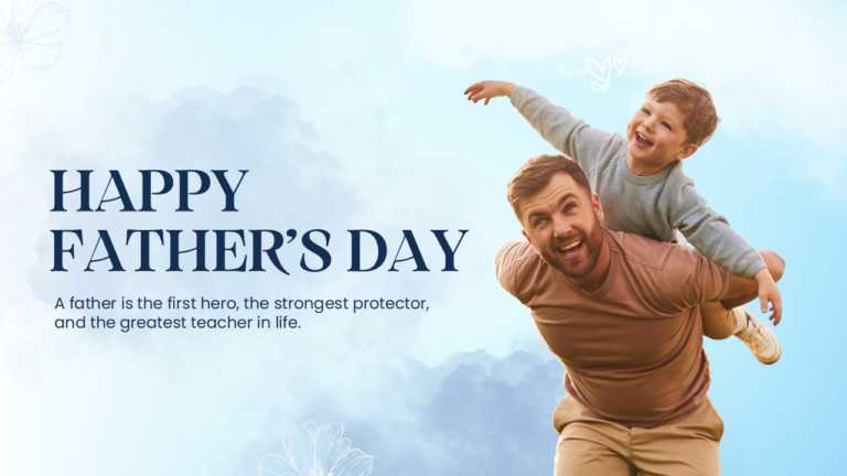Father’s Day Poster PowerPoint And Google Slides Template