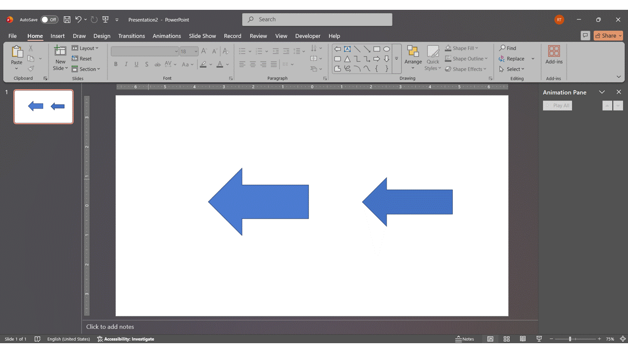 Here is how to add a 3D Effect to Your Arrow
