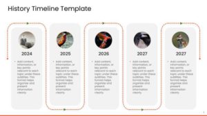 History Timeline Template For PowerPoint | Historical Templates