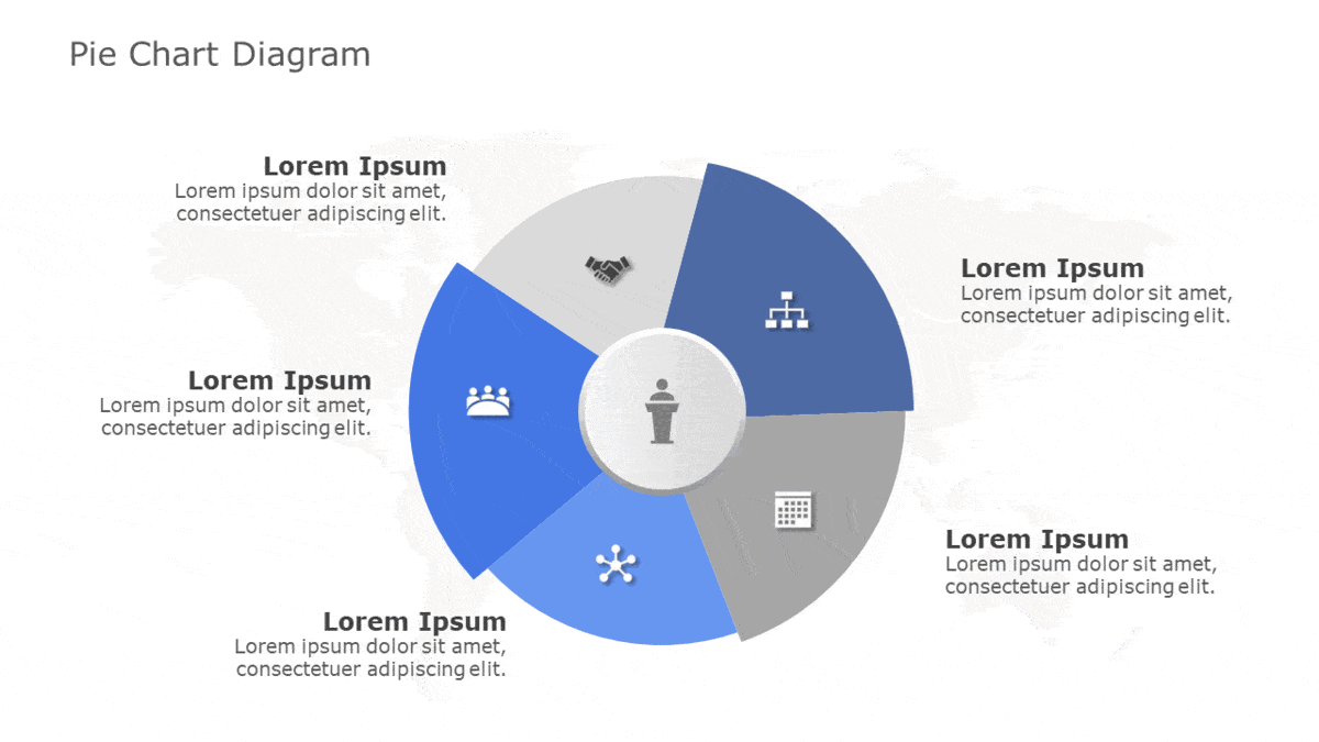 Presentation templates showing statistics, survey results, business data, and performance metrics using charts and infographics.