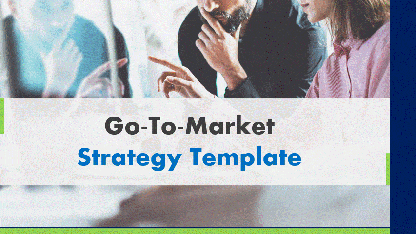 Corporate Strategy Blue Google Slides Theme