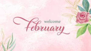 blush & pastel pink template for February and seasonal presentations