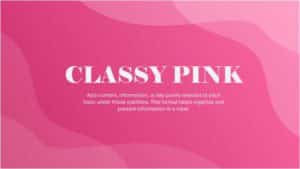 hot pink & magenta template for bold campaign and pitch presentations