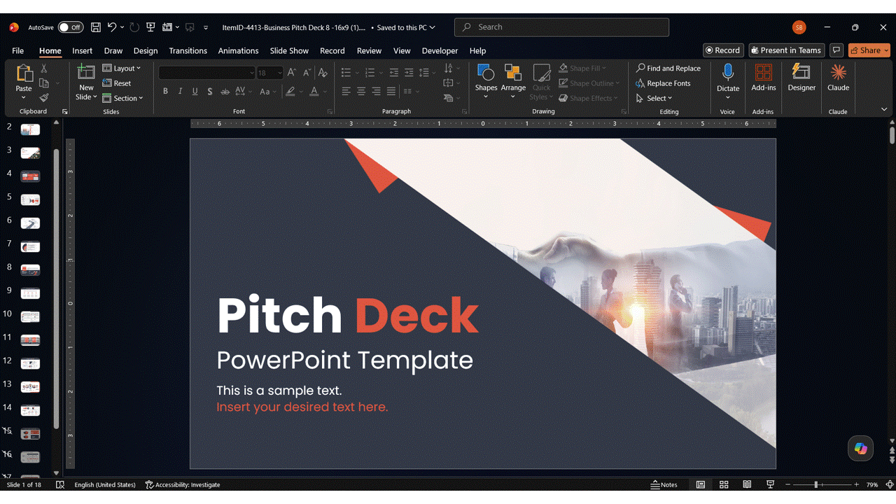 Appendix slide demo showing how to create a hyperlink in PowerPoint to jump directly to a specific slide.