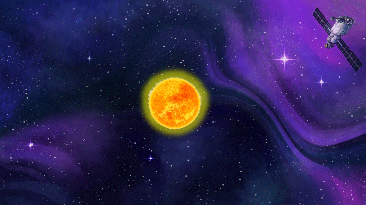 Animated Orbit PowerPoint and Google Slides Presentation