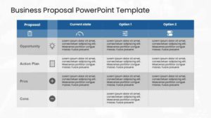 Business Option PowerPoint Template 