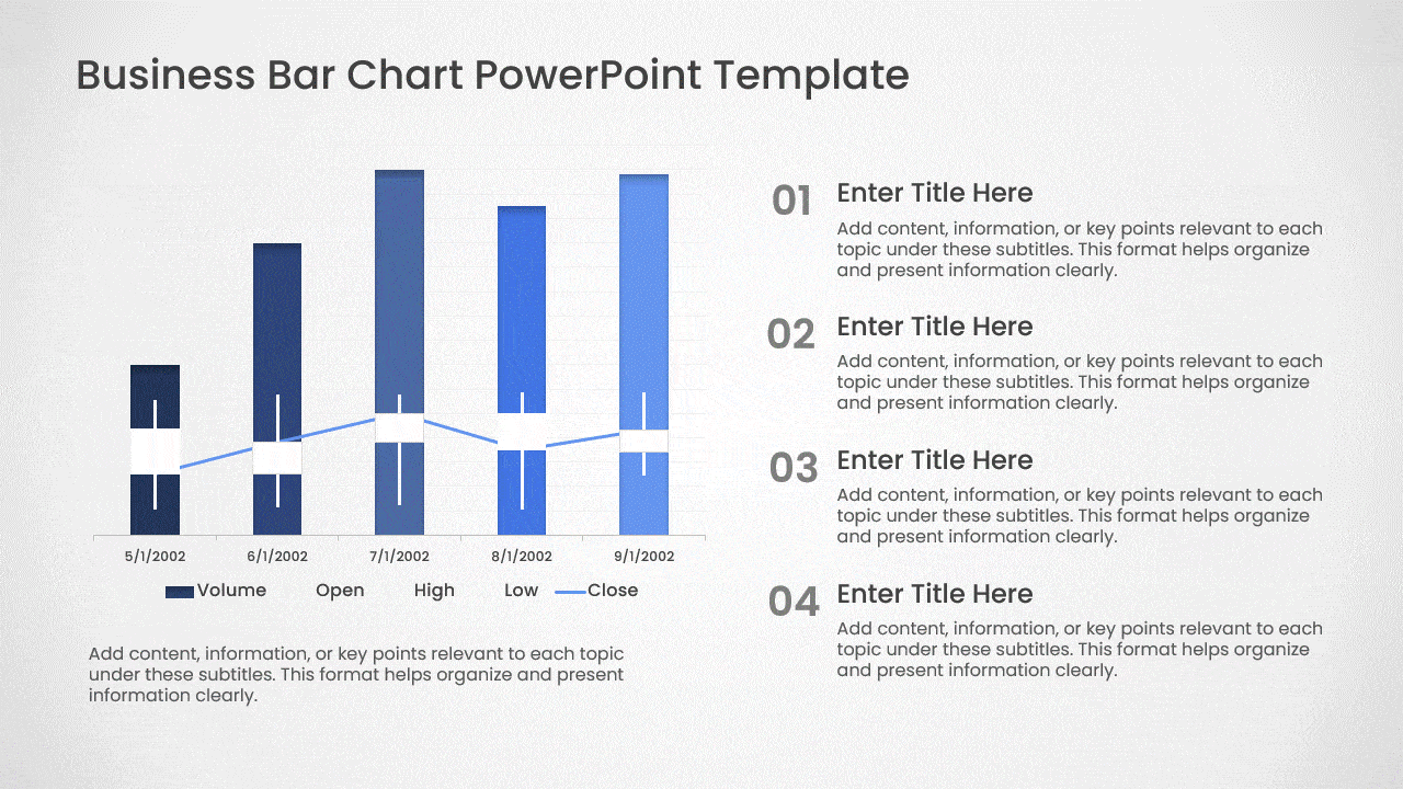 Download this collection of Bar Chart PowerPoint and Google Slides