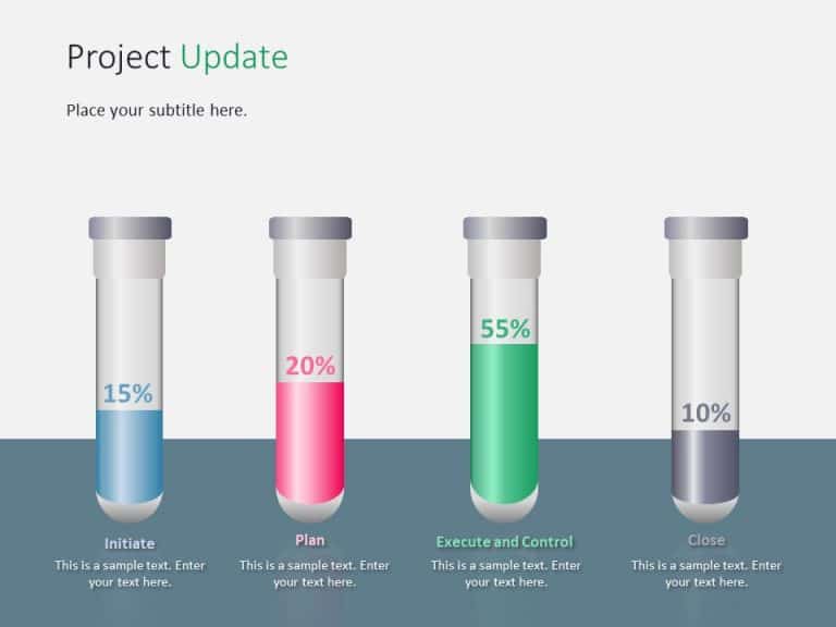 Project Update PowerPoint Template & Google Slides Theme