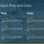 Pros And Cons 14 PowerPoint Template & Google Slides Theme