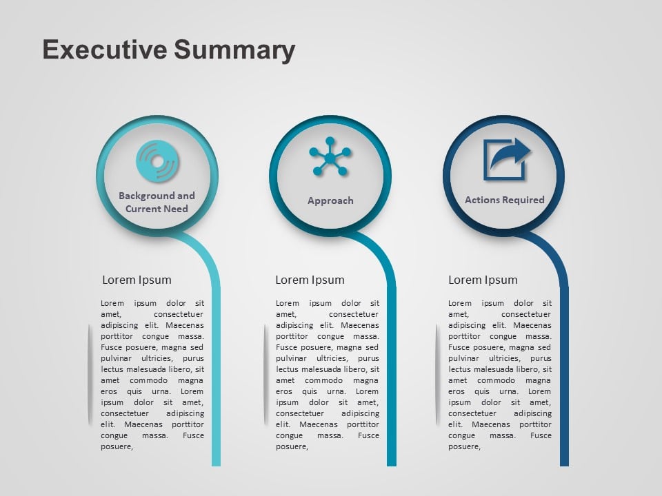 Executive summary в презентации примеры