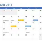 Calendar PowerPoint Template & Google Slides Theme 1