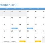 Calendar PowerPoint Template & Google Slides Theme 4