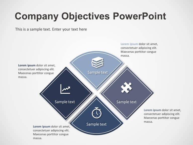 Company Objectives 1 PowerPoint Template